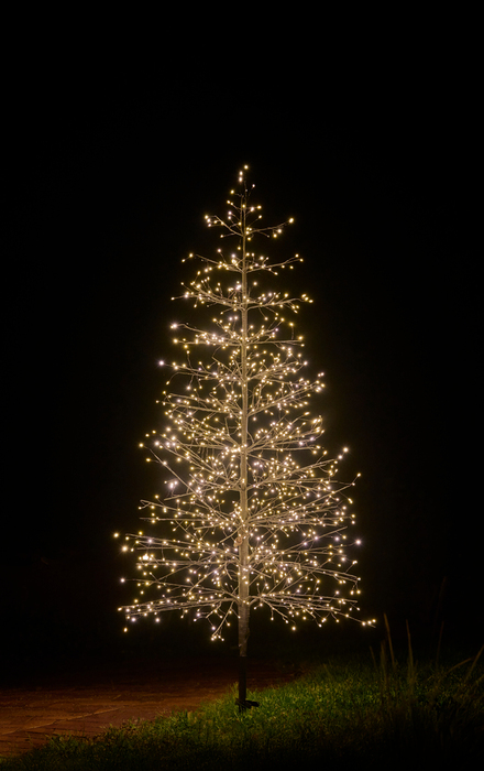 Juletræ 1120 Micro-LED m/blink H150 cm